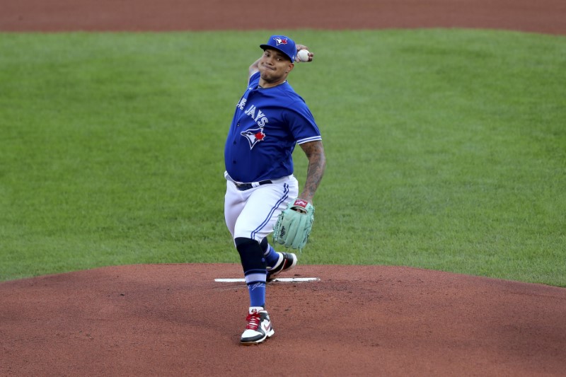 &copy; Reuters. MLB: Baltimore Orioles at Toronto Blue Jays