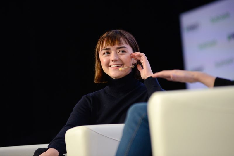 &copy; Reuters. Maisie Williams, star of Game of Thrones, discusses taking her startup Daisie to the next stage during the TechCrunch Disrupt forum in San Francisco