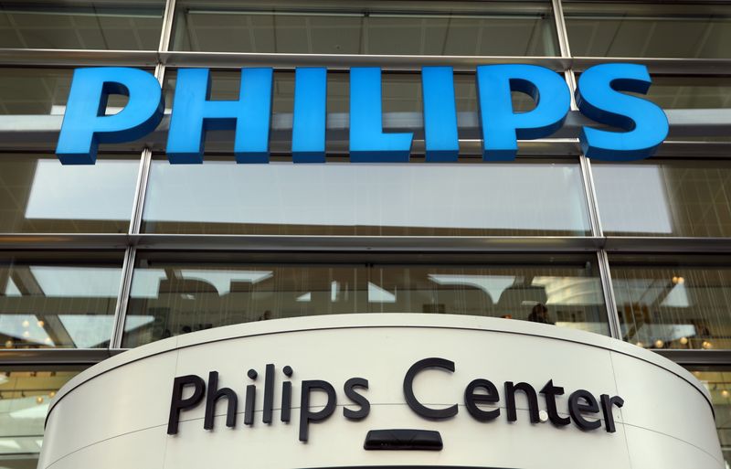 &copy; Reuters. Dutch health technology company Philips presents the company&apos;s financial results for the fourth quarter in Amsterdam