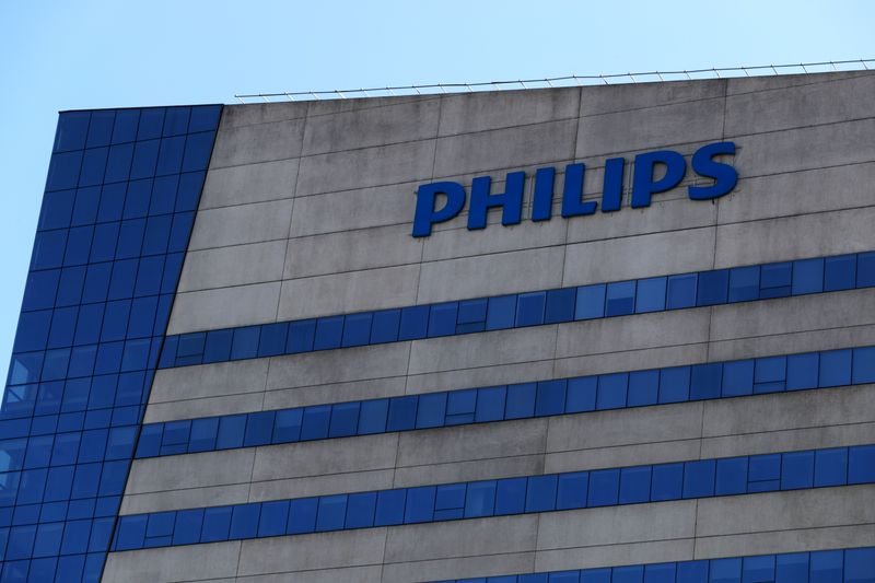 © Reuters. FILE PHOTO: Philips headquarters is pictured in Barueri, on the outskirts of Sao Paulo