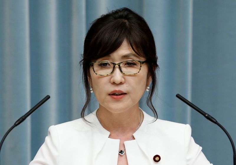 &copy; Reuters. インタビュー：総裁選に意欲、女性も手を挙げるべき＝自民・稲田氏