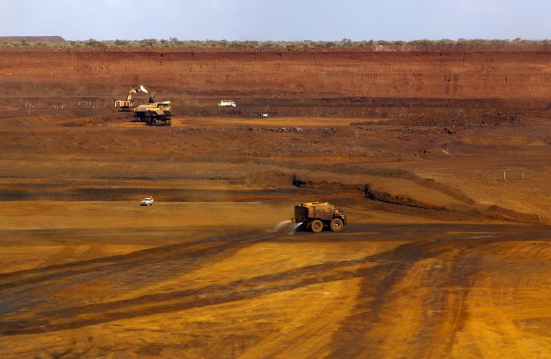 &copy; Reuters. Mina de minério de ferro da Fortescue Metals Group (FMG)