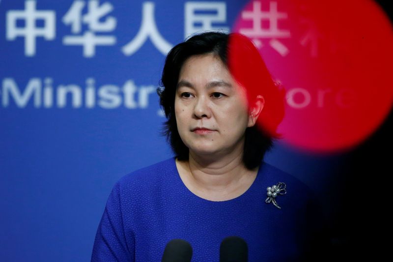 &copy; Reuters. 米、中国企業への措置で国家安全保障の概念を悪用＝中国外務省