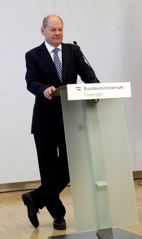 &copy; Reuters. Ministro alemão de Finanças, Olaf Scholz