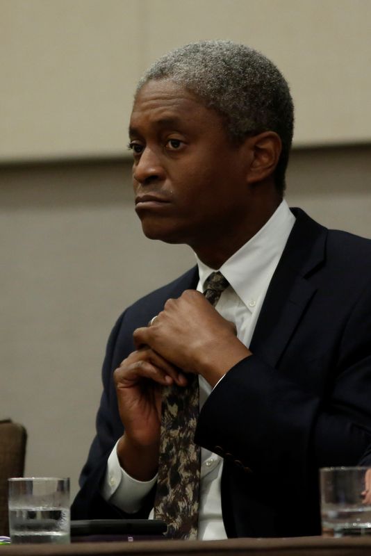 © Reuters. Presidente do Fed de Atlanta, Raphael Bostic