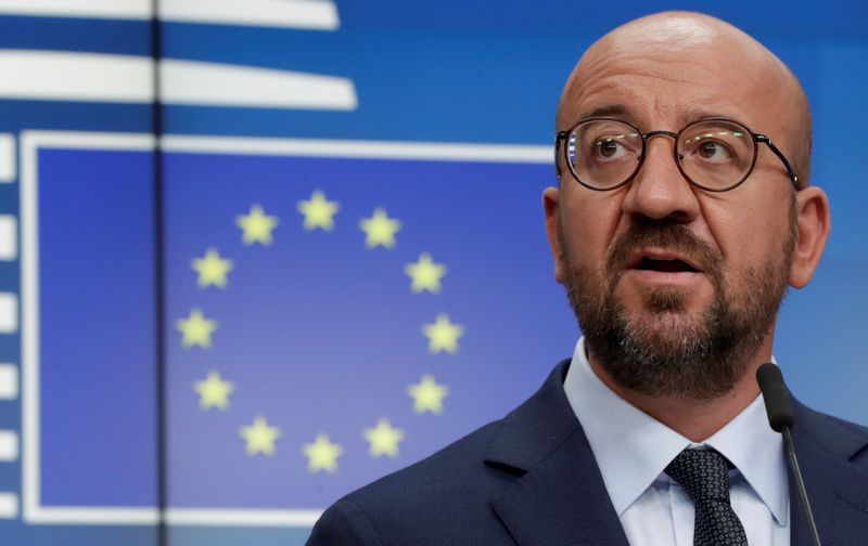 © Reuters. FILE PHOTO: European Council President Charles Michel