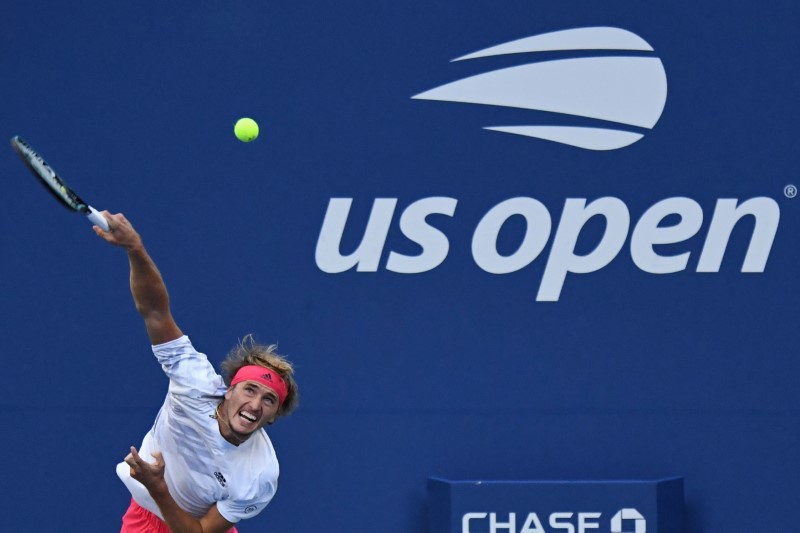 Zverev beats Mannarino after delay over health protocols at US Open