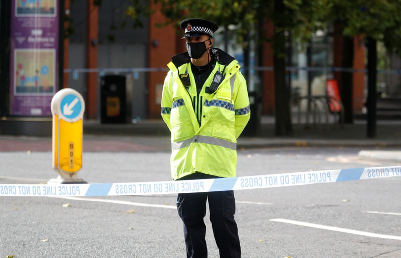 &copy; Reuters. Suspect package found on a bus in Manchester city centre