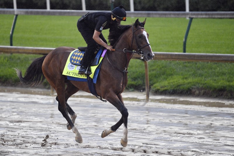 &copy; Reuters. Horse Racing: Kentucky Derby-Workouts