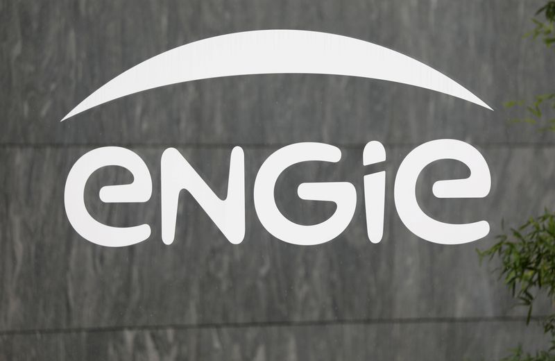 © Reuters. FILE PHOTO: Logo of french gas and power group Engie