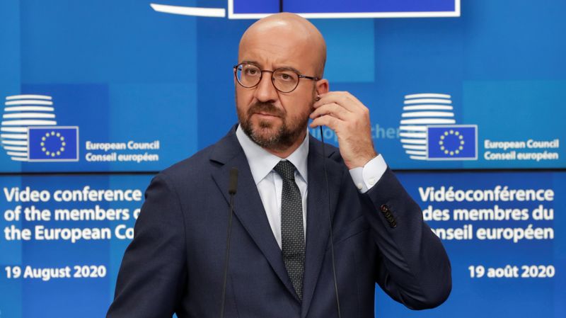 &copy; Reuters. Presidente do Conselho Europeu, Charles Michel