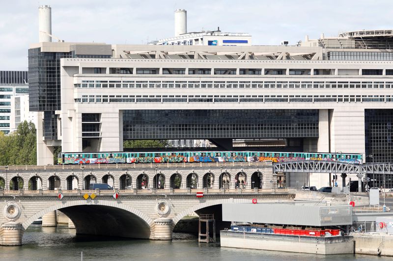 &copy; Reuters. Ministério das Finanças em Paris