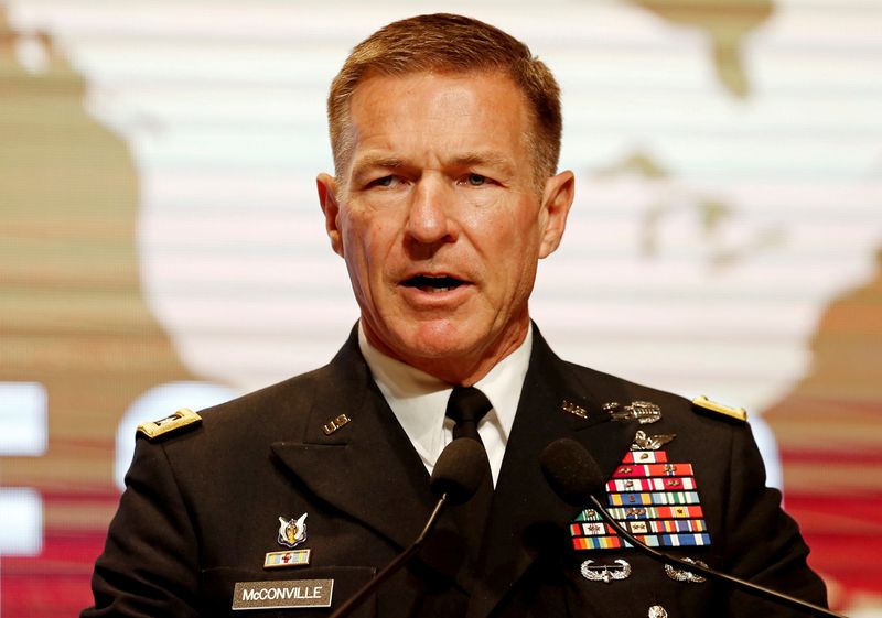 &copy; Reuters. قائد الجيش الأمريكي: لن نوصي بالقتال إلا كملاذ أخير