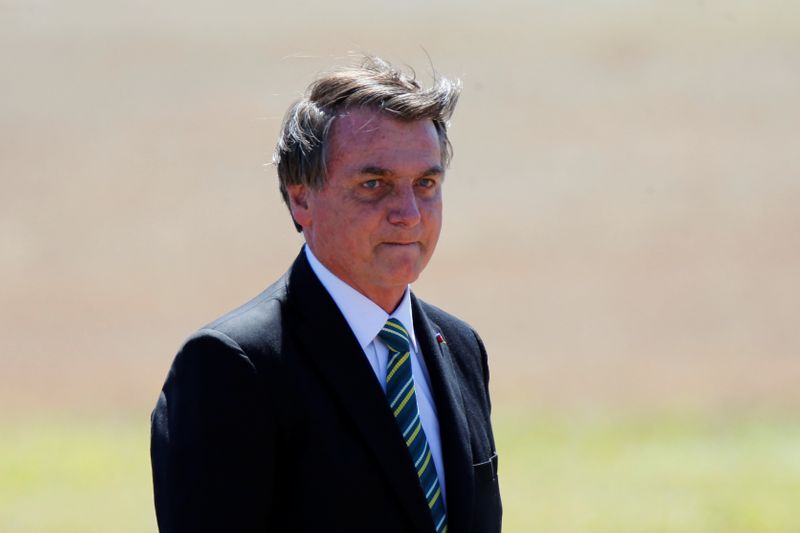 &copy; Reuters. Presidente Jair Bolsonaro em Brasília