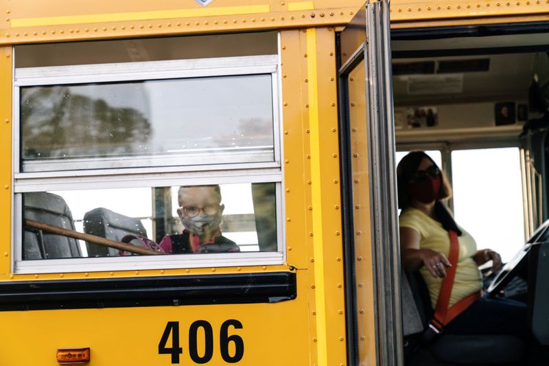 &copy; Reuters. Students return to school on Prince Edward Island