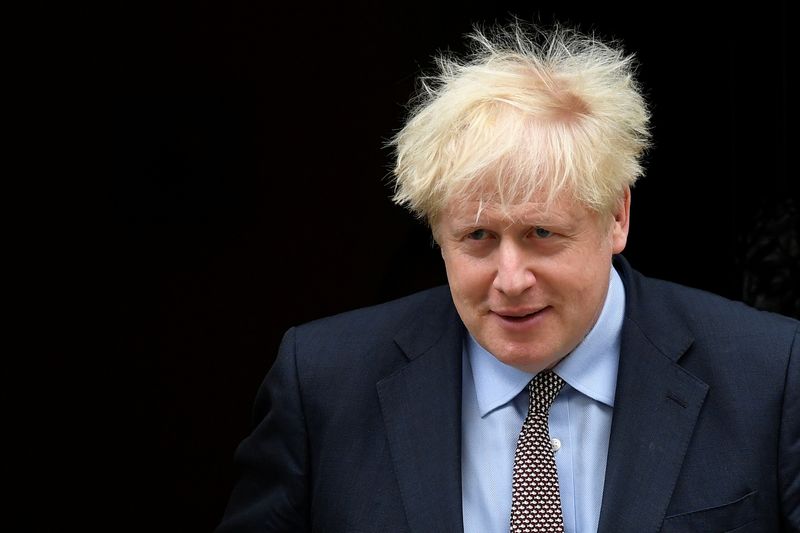 © Reuters. Britain's Prime Minister Boris Johnson leaves Downing Street in London