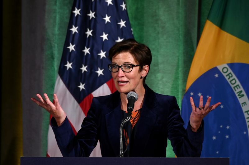 © Reuters. FILE PHOTO: Citigroup Latin America CEO Fraser addresses Brazil-U.S. Business forum