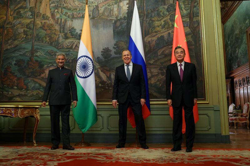 &copy; Reuters. الصين والهند تتفقان على فض الاشتباك على الحدود
