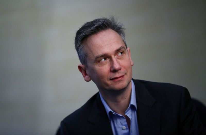 &copy; Reuters. Jean-Sebastien Jacques, CEO of Rio Tinto Group poses for a portrait ahead of the publication of the company 2019 full year results in London