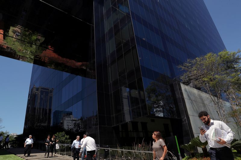 &copy; Reuters. FILE PHOTO: BTG Pactual bank headquarters is pictured in Sao Paulo