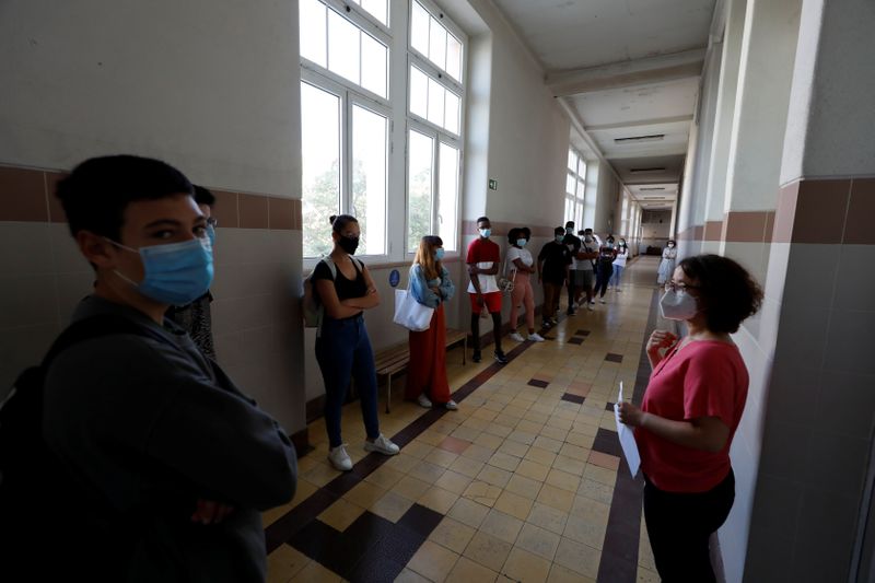 &copy; Reuters. The spread of the coronavirus disease (COVID-19) in Lisbon