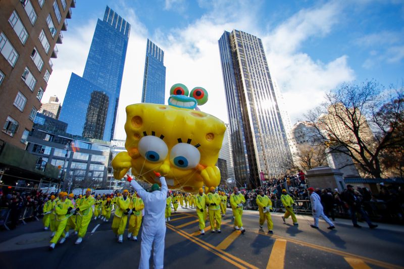 &copy; Reuters. Parada de Ação de Graças da Macy&apos;s em Nova York