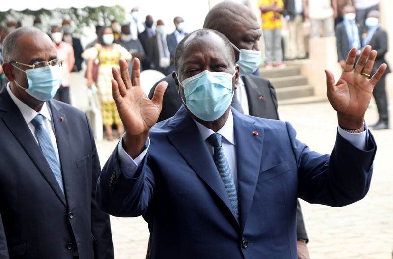&copy; Reuters. المجلس الدستوري: يمكن لرئيس ساحل العاج واتارا الترشح لفترة ثالثة