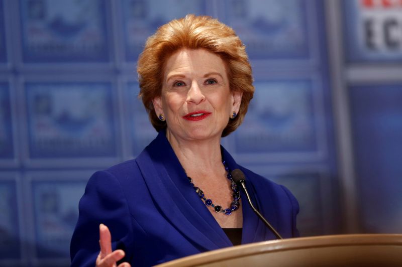 &copy; Reuters. FILE PHOTO: Democratic U.S. Senator Debbie Stabenow addresses the Detroit Economic Club in Detroit