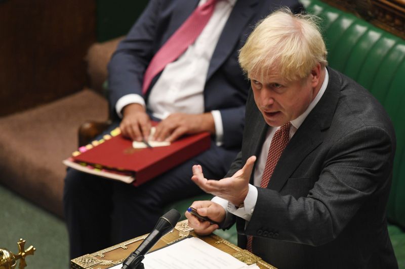 &copy; Reuters. Premiê britânico, Boris Johnson