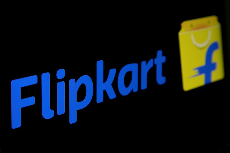 &copy; Reuters. FILE PHOTO: The logo of India&apos;s e-commerce firm Flipkart is seen in this illustration picture