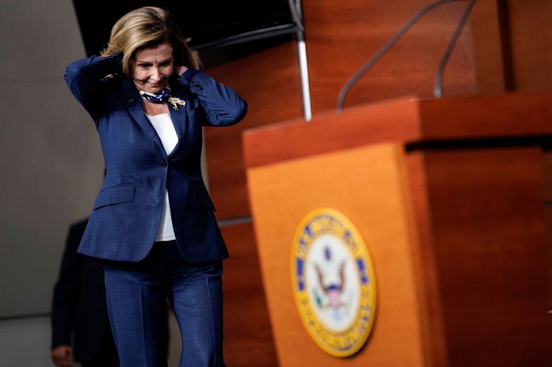 &copy; Reuters. Presidente da Câmara dos Estados Unidos, Nancy Pelosi