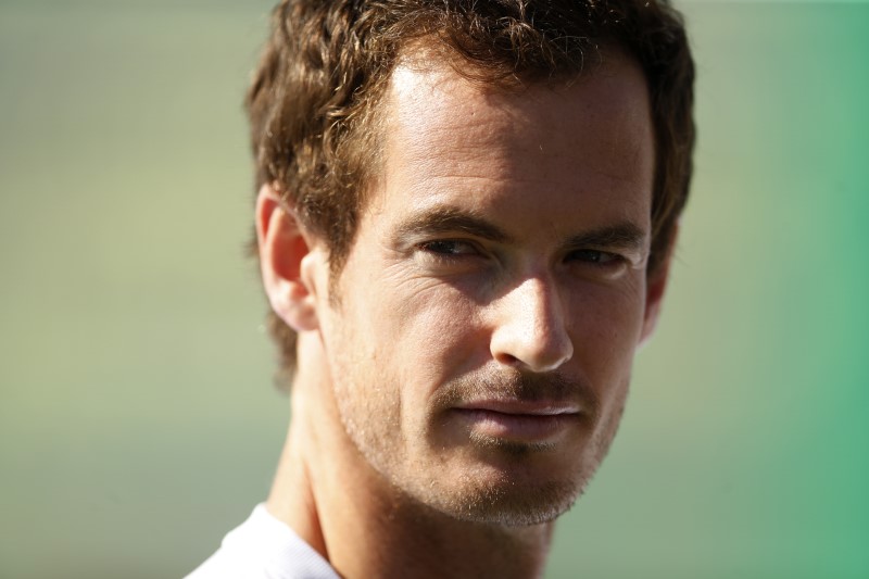 &copy; Reuters. FILE PHOTO: Great Britain&apos;s Andy Murray during the launch