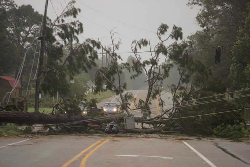 &copy; Reuters. Hurricane Sally impact in Alabama