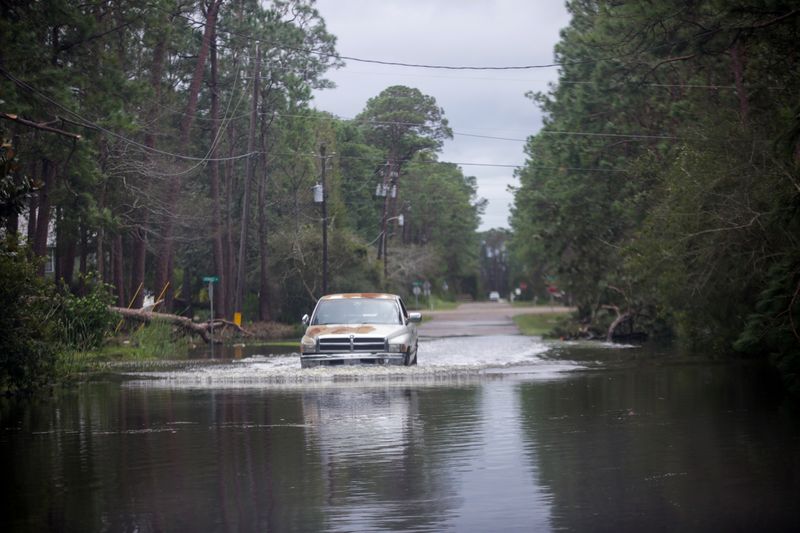 &copy; Reuters. Hurricane Sally impact in Alabama