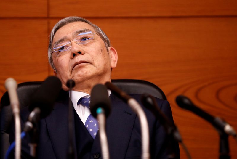 &copy; Reuters. Presidente do banco central do Japão, Haruhiko Kuroda