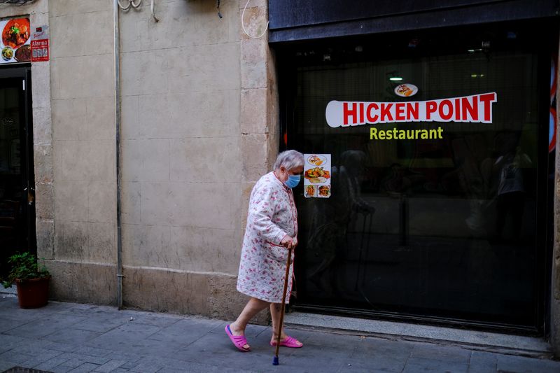 &copy; Reuters. The spread of the coronavirus disease (COVID-19) in Barcelona