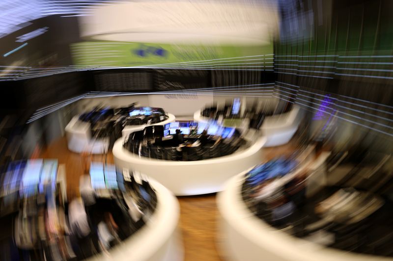 &copy; Reuters. The German share price index DAX graph is pictured at the stock exchange in Frankfurt