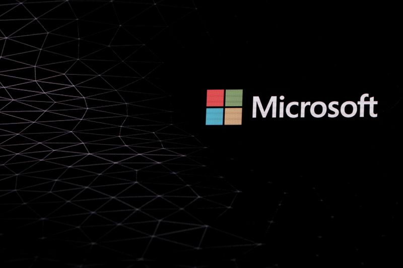 &copy; Reuters. FOTO DE ARCHIVO: Microsoft celebra un evento de lanzamiento de dispositivos en Barcelona antes del Mobile World Congress 2019