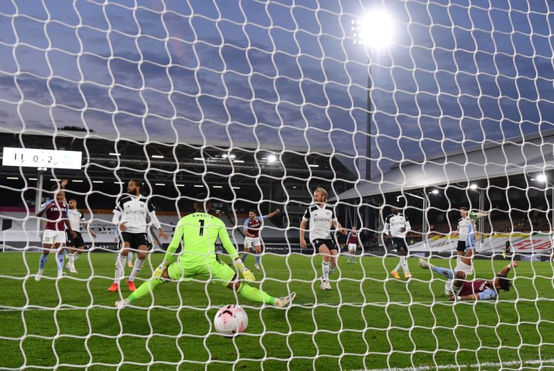 &copy; Reuters. Premier League - Fulham v Aston Villa