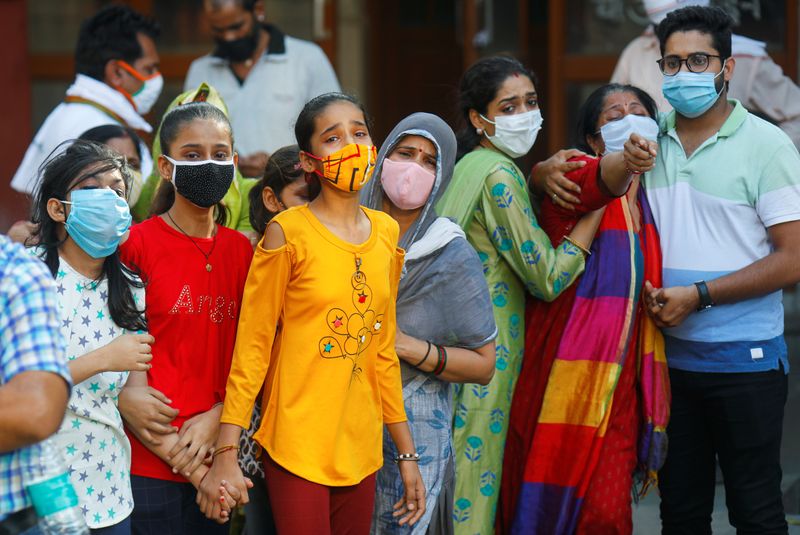 &copy; Reuters. الهند تسجل أقل وفيات يومية بفيروس كورونا منذ 3 أغسطس