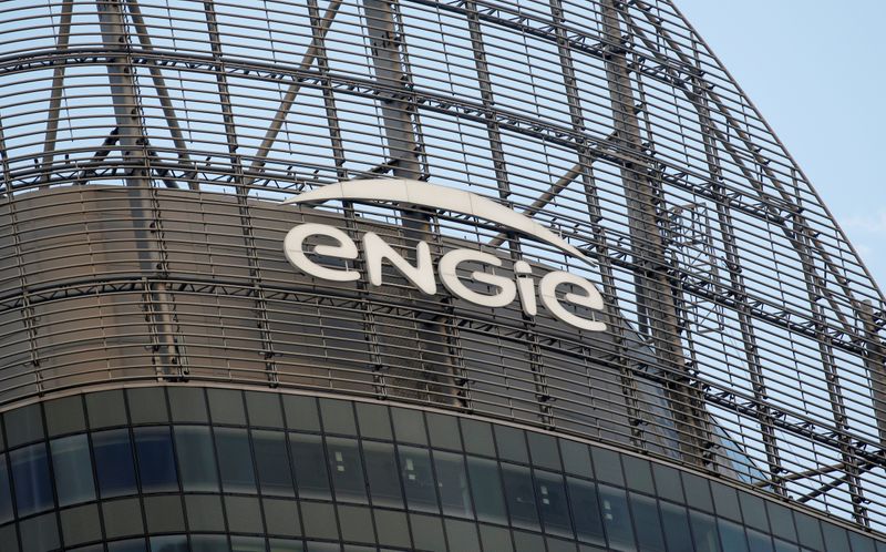 &copy; Reuters. A logo of French energy company Engie is seen at an office building in La Defense business district in Courbevoie near Paris