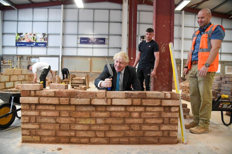 &copy; Reuters. UK PM Johnson delivers speech on skills and further education