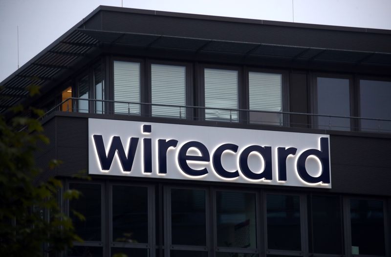 &copy; Reuters. FILE PHOTO: The headquarters of Wirecard AG, an independent provider of outsourcing and white label solutions for electronic payment transactions is seen in Aschheim