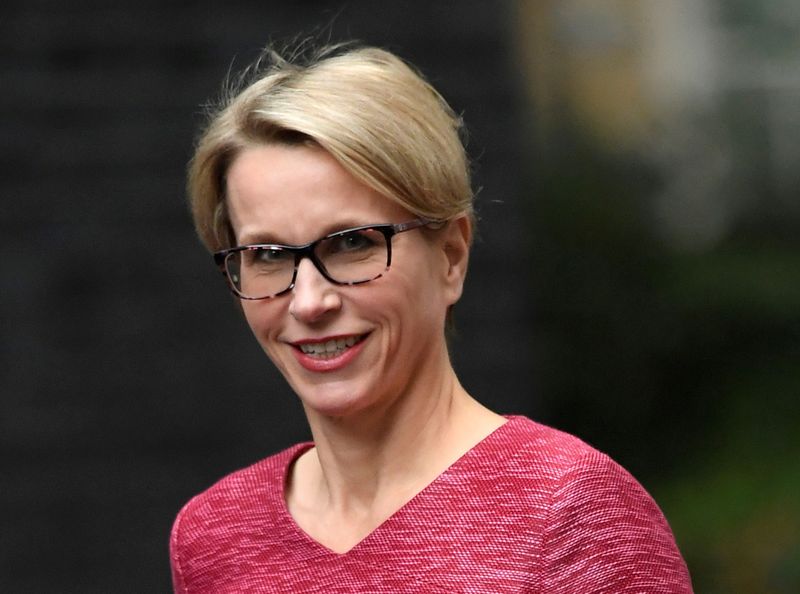 &copy; Reuters. GlaxoSmithKline CEO, Emma Walmsley, arrives for a meeting in Downing Street in central London