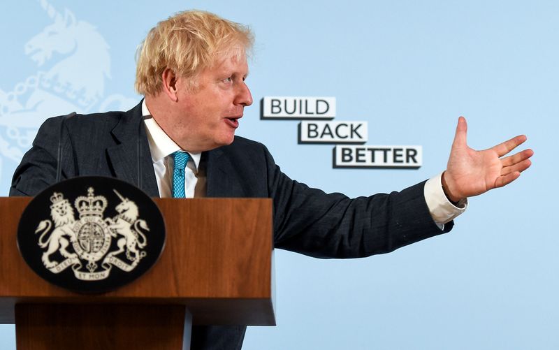 &copy; Reuters. UK PM Johnson delivers speech on skills and further education