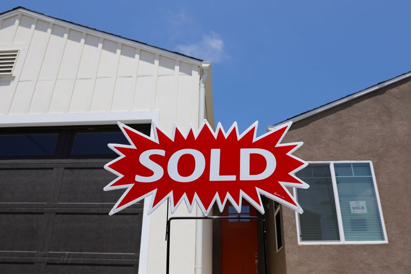 &copy; Reuters. 米中古住宅販売仮契約指数が過去最高、8月は8.8％上昇