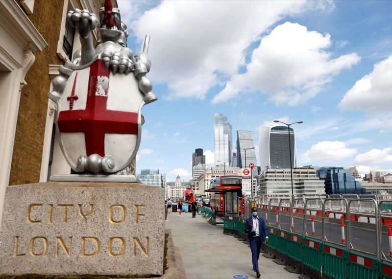 &copy; Reuters. Outbreak of the coronavirus disease (COVID-19) in London