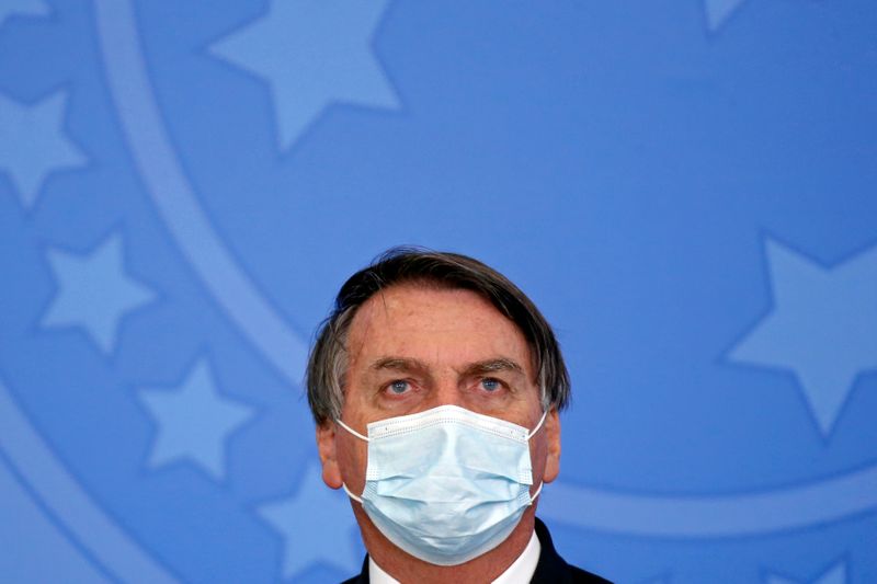 &copy; Reuters. Presidente Jair Bolsonaro durante evento no Palácio do Planalto