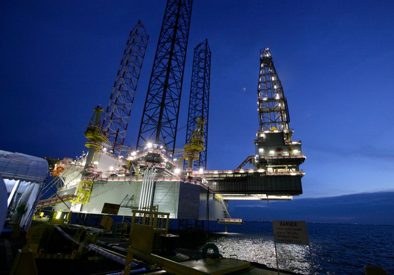 &copy; Reuters. Plataforma de petróleo da Seadrill, empresa envolvida nas investigações da Lava Jato