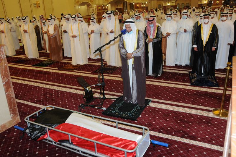 &copy; Reuters. クウェート、前首長の葬儀は一般非公開で　カタール首長は出席